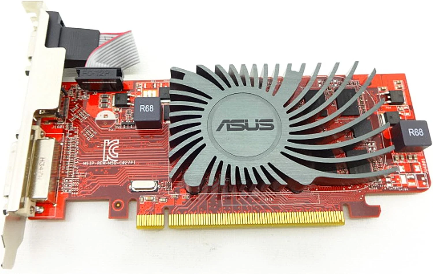 کارت گرافیک ایسوس ATI Radeon HD6450 Silence 1 GB DDR3 VGA/DVI/HDMI با پروفایل پایین PCI-Express - EAH6450 SILENT/DI/1GD3(LP)