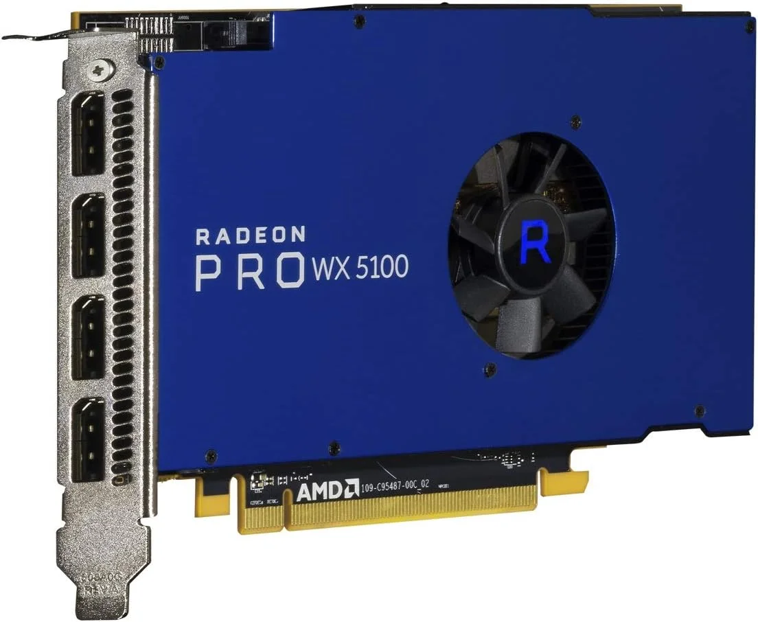 کارت گرافیک AMD مدل 100-505940 AMD Radeon Pro WX 5100 با 8 گیگابایت حافظه GDDR5 کارت گرافیک AMD مدل 100-505940 AMD Radeon Pro WX 5100 با 8 گیگابایت حافظه GDDR5