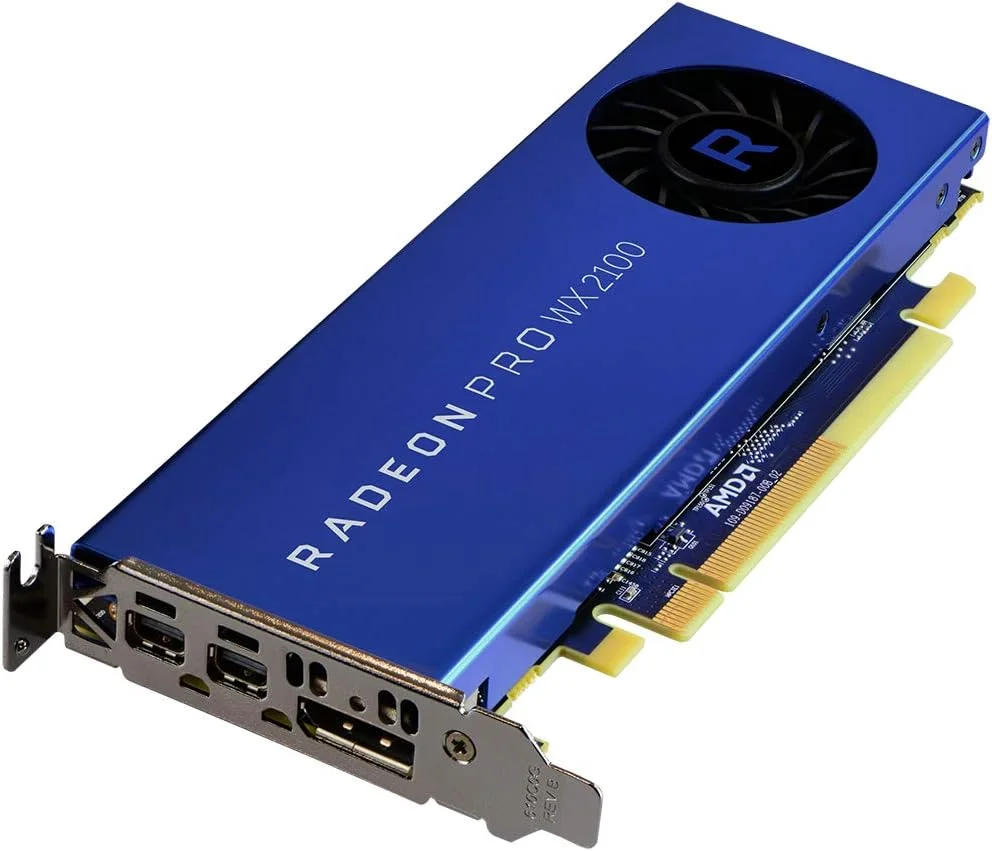 کارت گرافیک AMD Radeon Pro W2100 - 2 گیگابایت GDDR5 - کم حجم - نیاز به یک اسلات