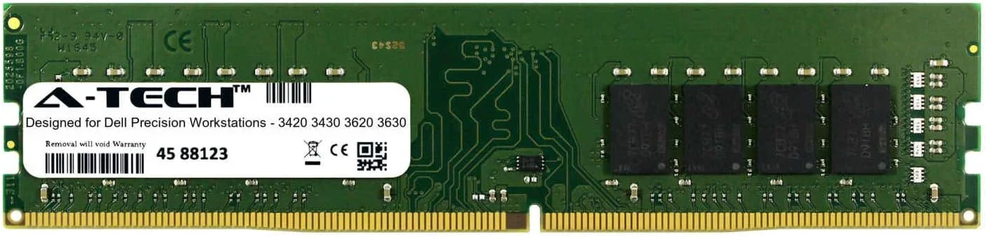 ماژول 16 گیگابایتی A-Tech برای ایستگاه کاری Dell Precision مدل‌های 3420 T3420 3430 T3430 3620 T3620 3630 T3630 حافظه رم کامپیوتر رومیزی