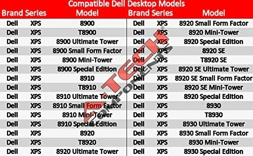 کیت A-Tech با ظرفیت 32 گیگابایت (2 عدد 16 گیگابایتی) برای کامپیوترهای رومیزی Dell XPS 8930 T8930 8920 T8920 8910 T8910 8900 T8900
