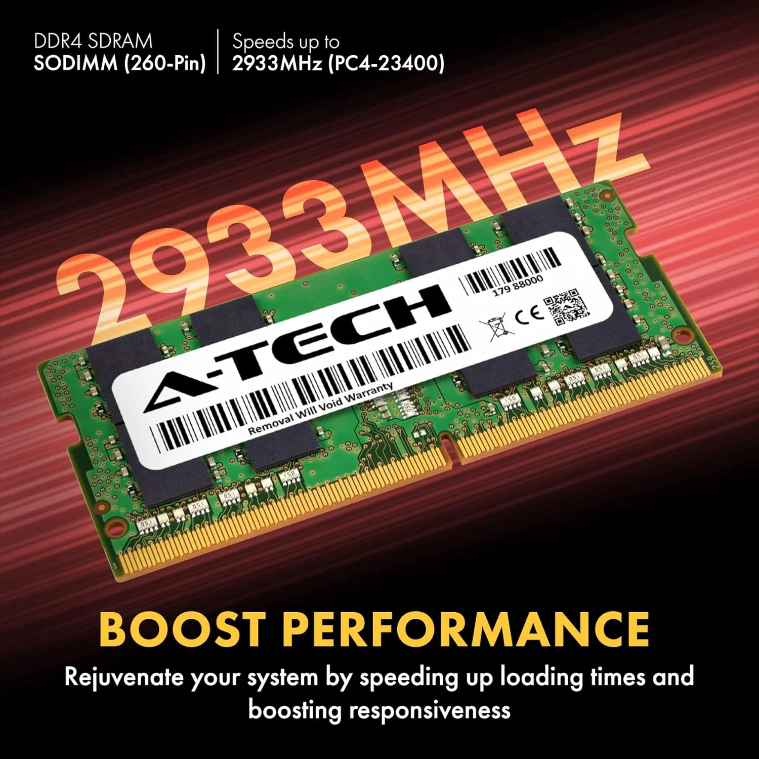 رم ۱۶ گیگابایتی A-Tech برای لپتاپ گیمینگ ایسوس TUF Gaming F15 (نسل دهم) FX506, FX506LH, FX506LI, FX506LU | DDR4 2933MHz PC4-23400 SODIMM 1.2V 260-Pin Non-ECC SO-DIMM ارتقاء حافظه رم ۱۶ گیگابایتی A-Tech برای لپتاپ گیمینگ ایسوس TUF Gaming F15 (نسل دهم) FX506, FX506LH, FX506LI, FX506LU | DDR4 2933MHz PC4-23400 SODIMM 1.2V 260-Pin Non-ECC SO-DIMM ارتقاء حافظه