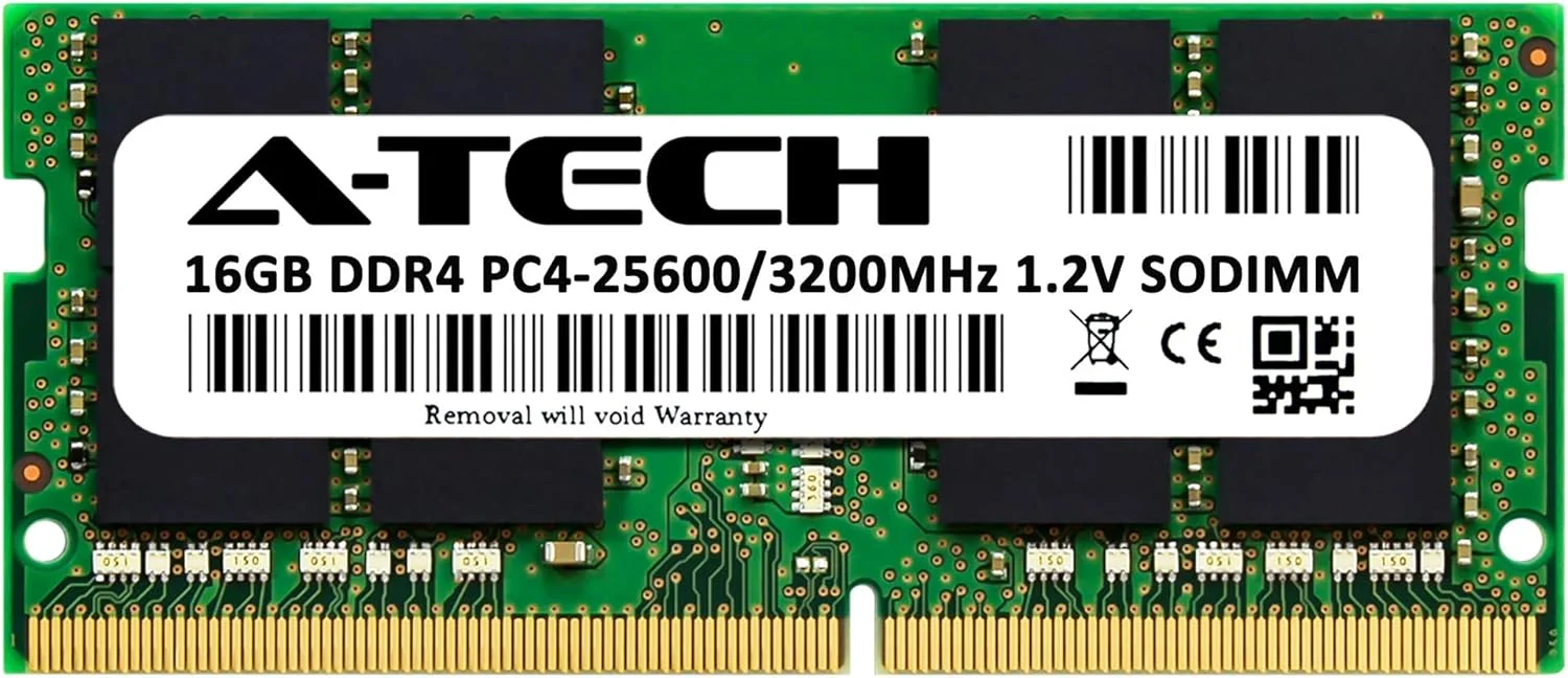 رم 16 گیگابایتی A-Tech برای لپ تاپ گیمینگ ایسر نیترو 5 AN515-57 | DDR4 3200MHz SODIMM PC4-25600 ماژول ارتقاء حافظه