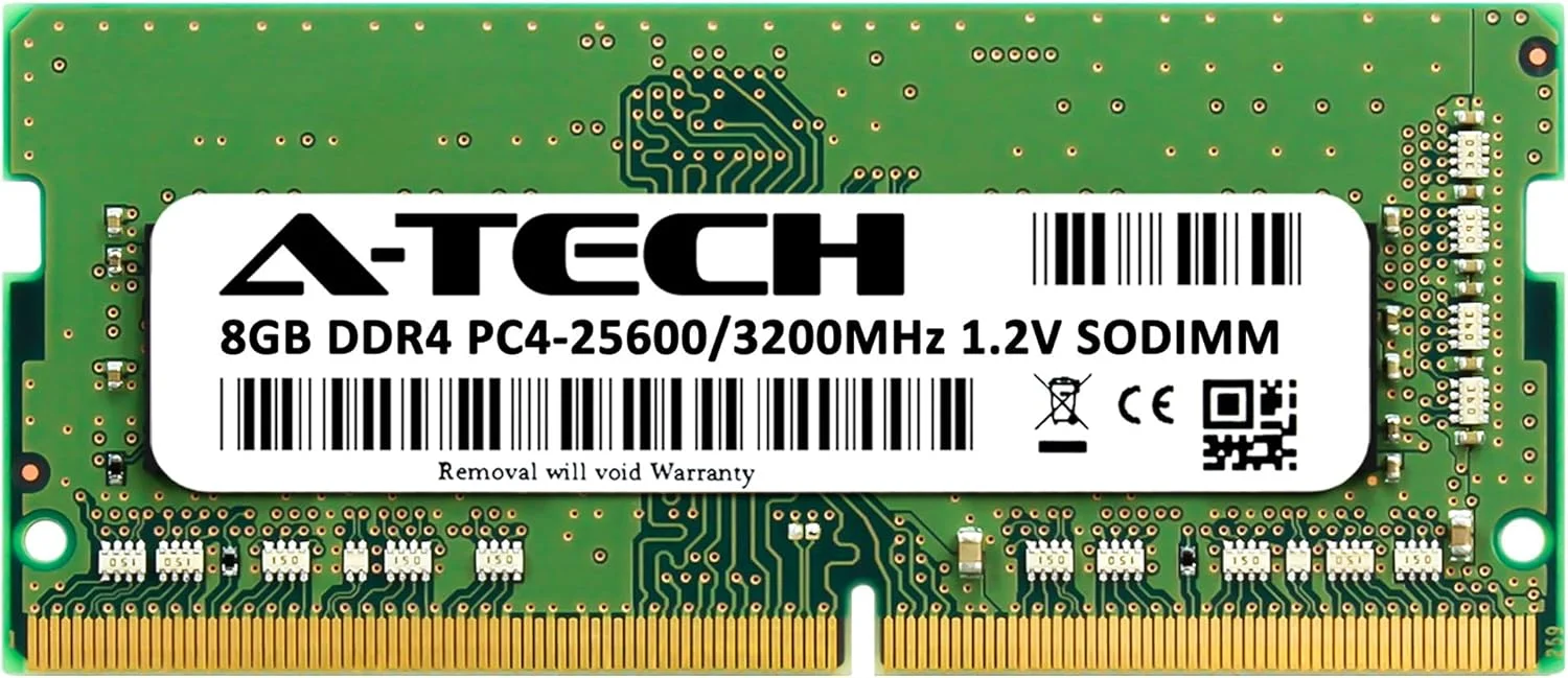 رم 8 گیگابایتی A-Tech برای لپ تاپ MSI GF63 Thin 11SC | DDR4 3200MHz PC4-25600 SODIMM 1.2V 260-Pin Non-ECC SO-DIMM ارتقاء حافظه رم 8 گیگابایتی A-Tech برای لپ تاپ MSI GF63 Thin 11SC | DDR4 3200MHz PC4-25600 SODIMM 1.2V 260-Pin Non-ECC SO-DIMM ارتقاء حافظه