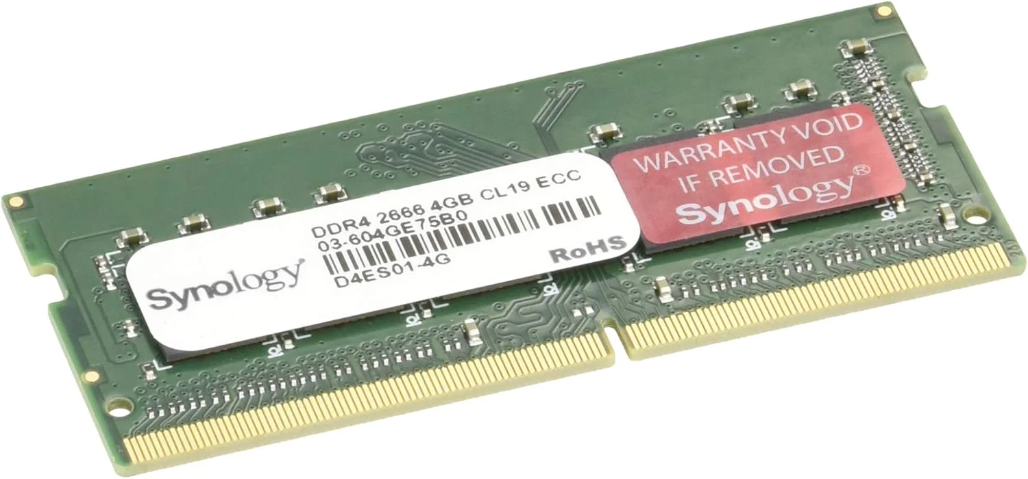 رم ۴ گیگابایتی DDR4 ECC SODIMM سینولوژی (D4ES01-4G)