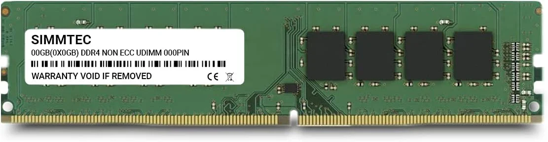 رم ۱۶ گیگابایت DDR4 2400MHz DIMM PC4-19200 (PC4-2400T) CL17 2Rx8 1.2V Non-ECC UDIMM 288 Pin - ماژول ارتقاء حافظه کامپیوتر رومیزی