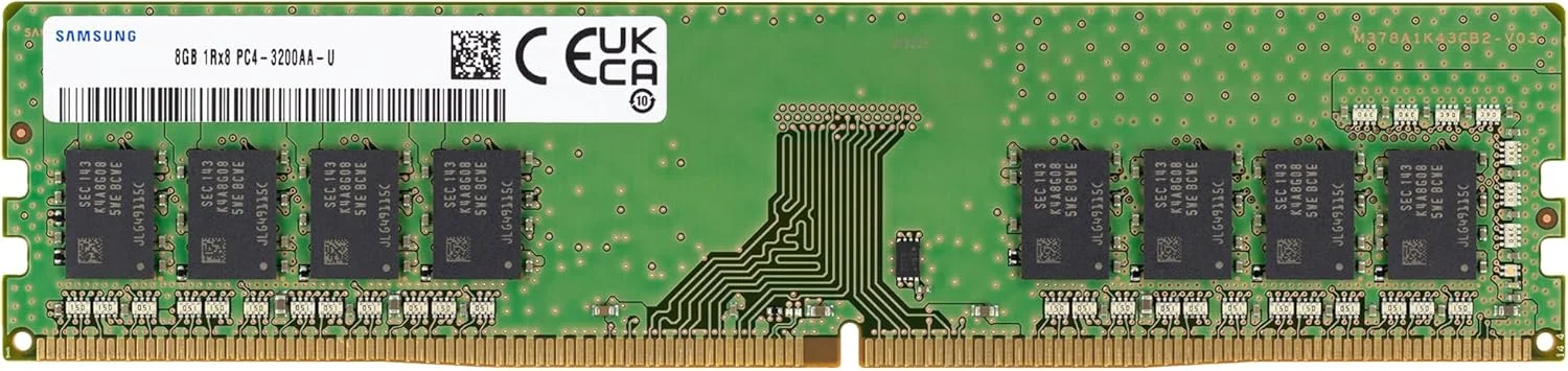 رم دسکتاپ سامسونگ مدل DDR4 ظرفیت 8 گیگابایت فرکانس 3200MHz