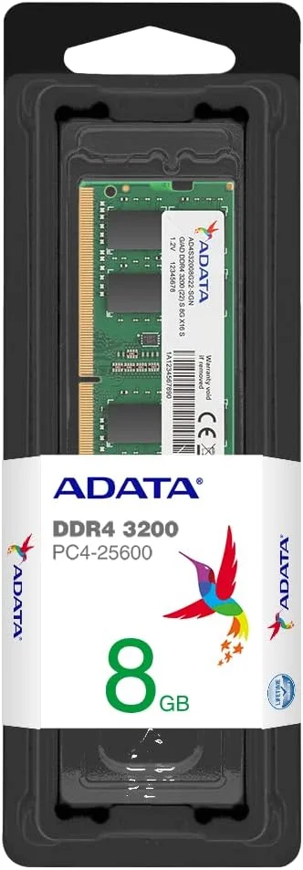 رم ADATA Premier 8GB (تک کاناله 8GB) DDR4 3200MHz CL22 PC4-25600 260-Pin SODIMM