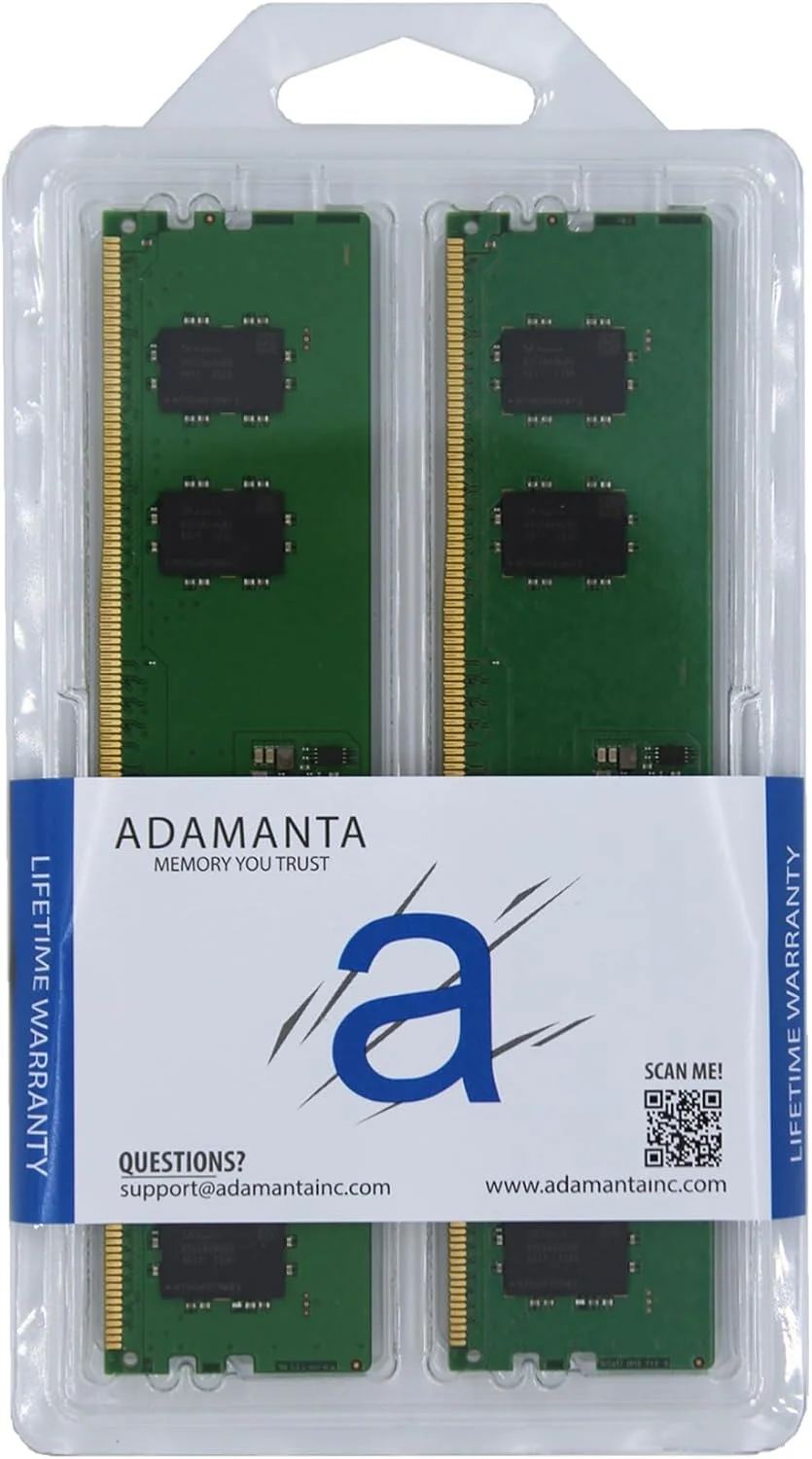 PNY Performance 64 گیگابایت (2x32 گیگابایت) DDR5 DRAM 5600 مگاهرتز (PC5-44800) – CL46-46-46-90 (سازگار با 5200 مگاهرتز، 4800 مگاهرتز)، 1.1 ولت، 262 پین Non-ECC – کیت حافظه کامپیوتر نوت بوک/لپ تاپ (SODIMM) – MN64GK2D55600-TB PNY Performance 64 گیگابایت (2x32 گیگابایت) DDR5 DRAM 5600 مگاهرتز (PC5-44800) – CL46-46-46-90 (سازگار با 5200 مگاهرتز، 4800 مگاهرتز)، 1.1 ولت، 262 پین Non-ECC – کیت حافظه کامپیوتر نوت بوک/لپ تاپ (SODIMM) – MN64GK2D55600-TB