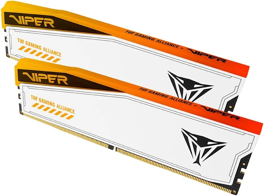 رم دسکتاپ گیمینگ Patriot Memory Viper Elite 5 TUF Gaming RGB DDR5 با ظرفیت 32 گیگابایت (2X16GB) سرعت 6600MT/s CL34 1.4v UDIMM سازگار با Intel XMP - PVER532G66C34KT رم دسکتاپ گیمینگ Patriot Memory Viper Elite 5 TUF Gaming RGB DDR5 با ظرفیت 32 گیگابایت (2X16GB) سرعت 6600MT/s CL34 1.4v UDIMM سازگار با Intel XMP - PVER532G66C34KT
