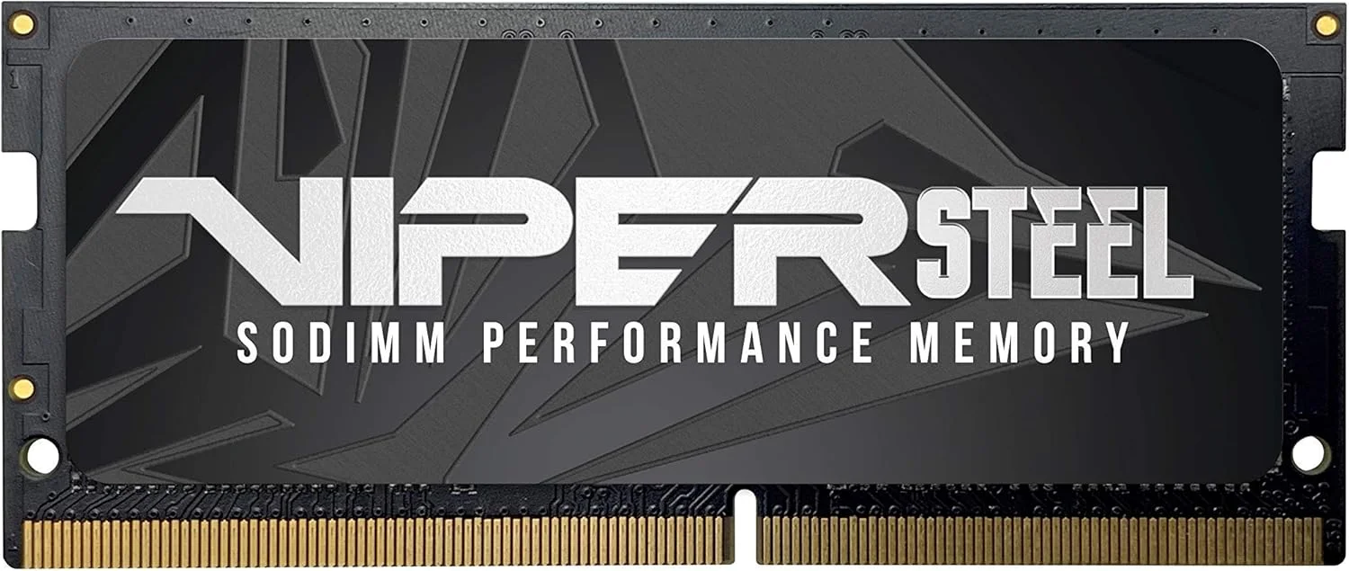 رم لپ تاپ Patriot Memory Viper Steel DDR4 با ظرفیت 16 گیگابایت (تک کاناله 16 گیگابایتی) 2666 مگاهرتز CL18 1.2 ولت SODIMM سازگار با XMP - مدل PVS416G266C8S