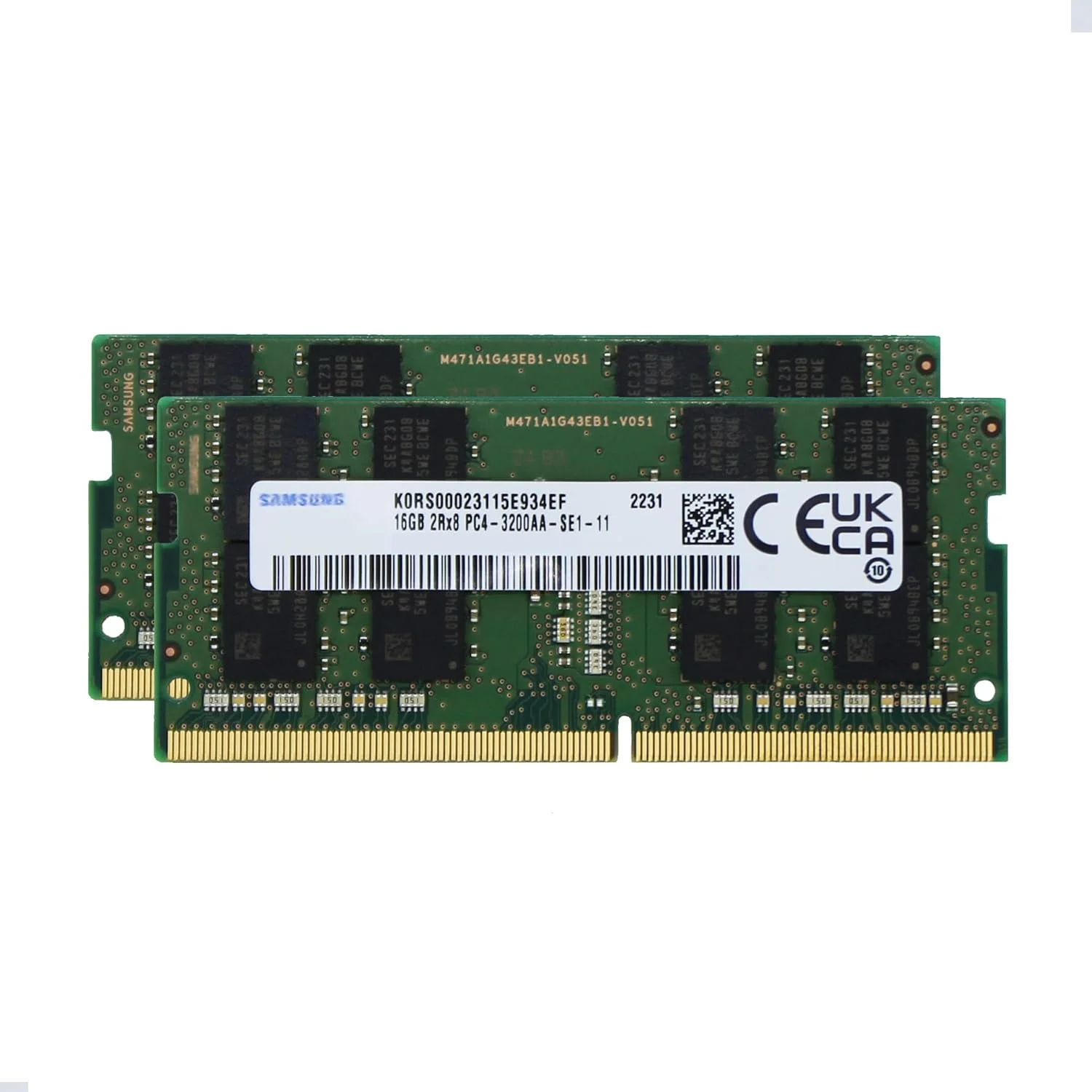 رم 32 گیگابایتی (2x16 گیگابایت) سازگار با لپ تاپ HP EliteBook 845 G8 DDR4 3200MHz PC4-25600 SODIMM 2RX8 CL22 1.2v ارتقاء ماژول حافظه نوت بوک رم Adamanta