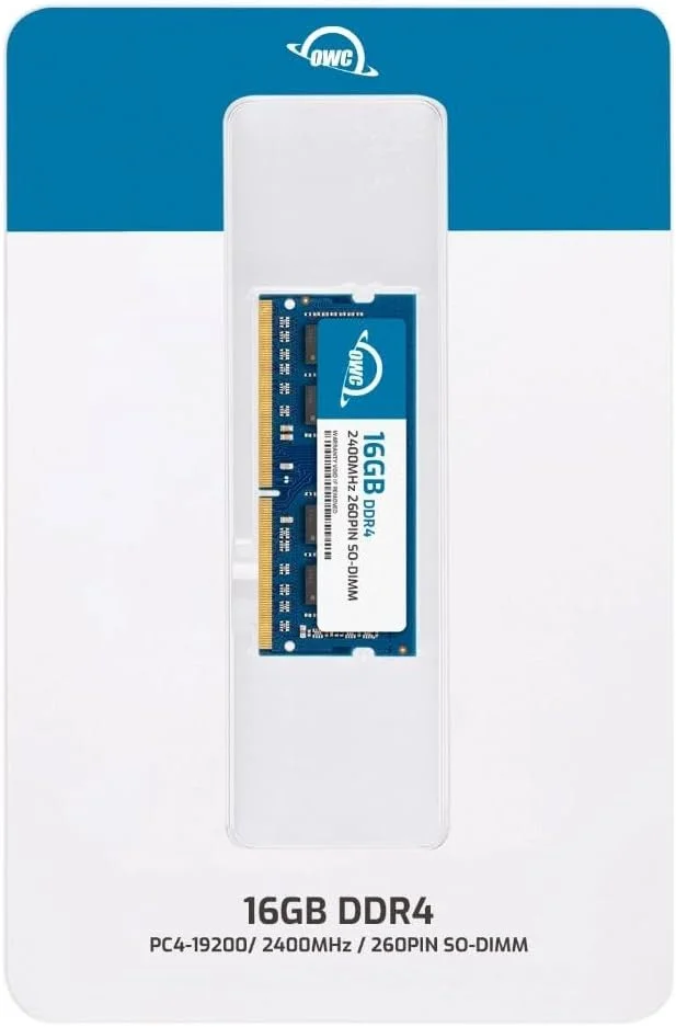 رم ۱۶ گیگابایتی DDR4 با فرکانس ۲۴۰۰ مگاهرتز PC4-19200 CL17 1.2V 260pin Non-ECC SODIMM سازگار با HP EliteBook 840 G6 850 G4 850 G5 850 G6