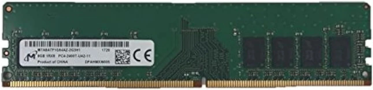 ماژول حافظه دسکتاپ Micron 8GB PC4-19200 DDR4-2400MHz 288-Pin مدل MTA8ATF1G64AZ-2G3H1