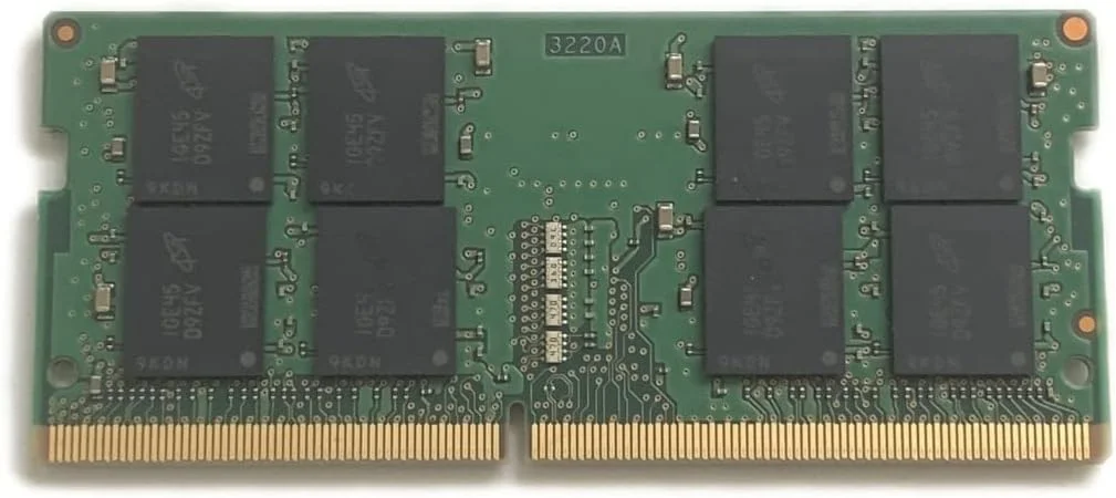 رم لپ تاپ 32 گیگابایت DDR4 3200 Micron SODIMM مدل MTA16ATF4G64HZ-3G2 مناسب برای Dell، HP، Lenovo و سایر سیستم ها