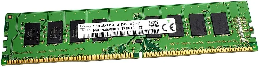 رم دسکتاپ SK Hynix 16GB DDR4 2Rx8 PC4-2133P-UB0 مدل HMA82GU6MFR8N-TF
