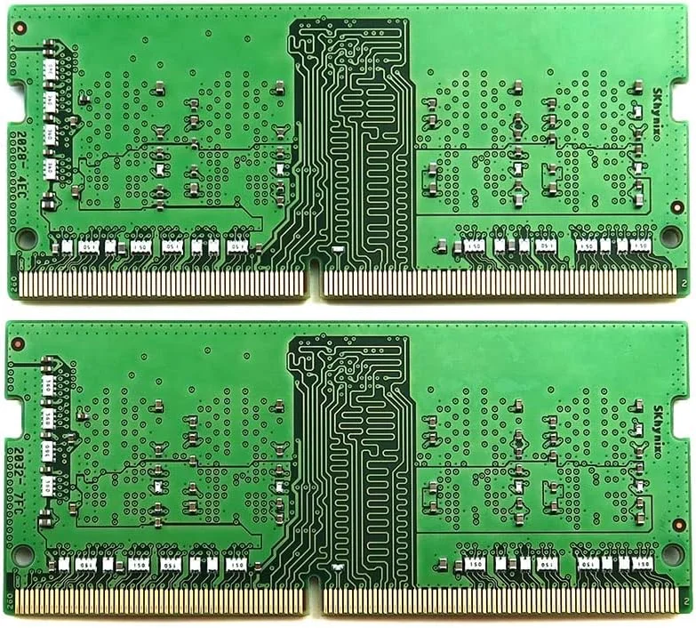 کیت ماژول حافظه لپ تاپ HMAA1GS6CJR6N-XN قطعه جایگزین سازگار برای SK Hynix HMAA1GS6CJR6N 16GB (2x8GB) 1Rx16 DDR4 SO-DIMM PC4-25600 3200MHz 260-Pin Non-ECC CL22 1.2V