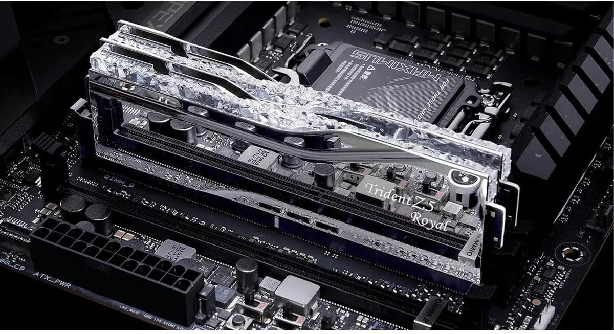 رم کامپیوتر جی‌اسکیل F5-6000J2836G16GX2-TR5NS با ظرفیت 32 گیگابایت، DDR5 6000MHz CL36