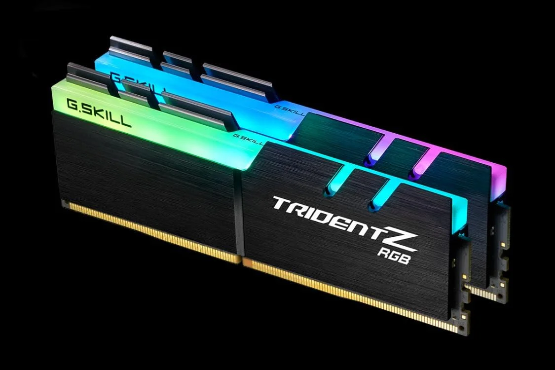 جی.اسکیل Trident Z RGB سازگار با AMD، DDR4-3200، CL16 - کیت دوگانه 16 گیگابایتی، مشکی