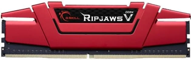رم کامپیوتر جی.اسکیل مدل F4-2400C15D-32GVR حافظه D4 2400 با ظرفیت 32 گیگابایت، CL15، دو کاناله 2X 16GB، ولتاژ 1.2 ولت، سری RipjawsV رنگ قرمز رم کامپیوتر جی.اسکیل مدل F4-2400C15D-32GVR حافظه D4 2400 با ظرفیت 32 گیگابایت، CL15، دو کاناله 2X 16GB، ولتاژ 1.2 ولت، سری RipjawsV رنگ قرمز