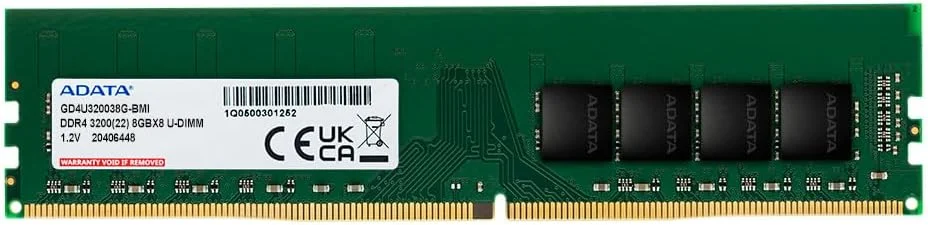 رم دسکتاپ ای دیتا Premier DDR4 3200MHz 16GB UDIMM 288 پین - تکی (AD4U320016G22-SGN)