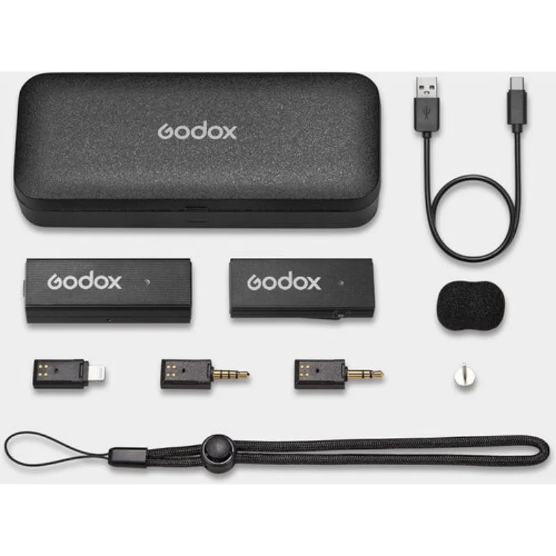 میکروفون بیسیم یقه ای گودکس Godox MoveLink Mini LT - تصویر 2 میکروفون بیسیم یقه ای گودکس Godox MoveLink Mini LT - تصویر 2