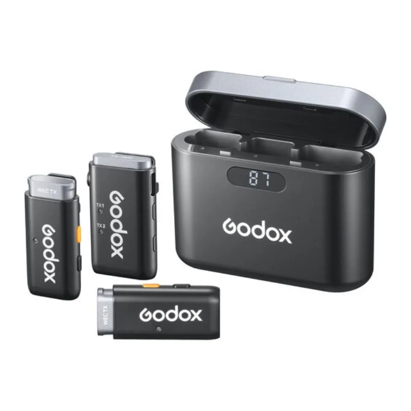 میکروفن بی سیم یقه ای دو نفره گودکس مدل WEC