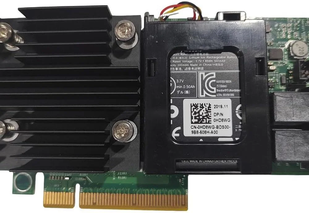 کنترلر RAID اصلی دست دوم برای Dellee PERC H730P 12Gb PCIe 3.0 X8 2x SFF-8643 با 2GB حافظه کش، کارت آرایه هوشمند 0XYHWN 0J14DC کنترلر RAID اصلی دست دوم برای Dellee PERC H730P 12Gb PCIe 3.0 X8 2x SFF-8643 با 2GB حافظه کش، کارت آرایه هوشمند 0XYHWN 0J14DC