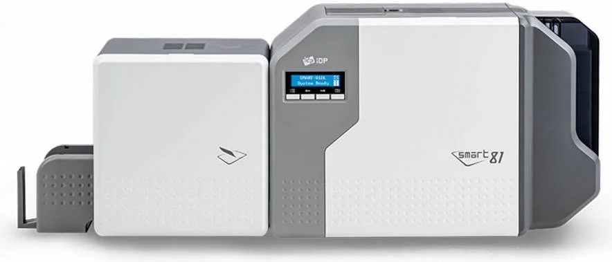 چاپگر کارت شناسایی دو طرفه امن IDP SMART-81D، آماده چاپ در چند ثانیه، چاپ لبه به لبه 300 DPI، ورودی 200 کارت، خروجی 100 کارت، سازگار با CR-80، فیلتر گرد و غبار، خاکستری | SMART-81D چاپگر کارت شناسایی دو طرفه امن IDP SMART-81D، آماده چاپ در چند ثانیه، چاپ لبه به لبه 300 DPI، ورودی 200 کارت، خروجی 100 کارت، سازگار با CR-80، فیلتر گرد و غبار، خاکستری | SMART-81D