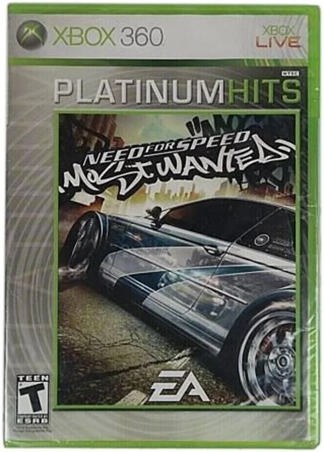 بازی Need for Speed: Most Wanted Platinum Hits XBOX 360، منطقه NTSC | 014633149425