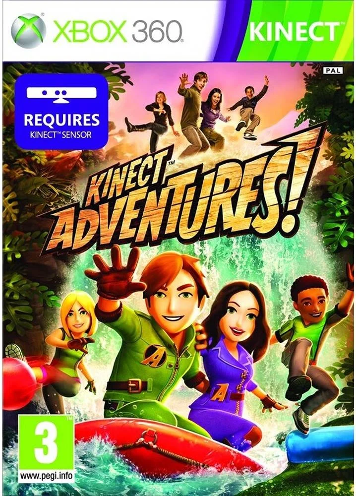 بازی Kinect Adventures! برای ایکس باکس 360، منطقه PAL | X18-45136-01