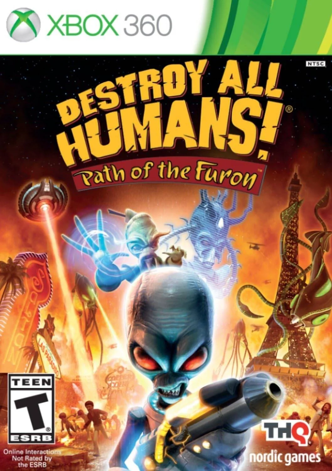 بازی THQ Destroy All Humans Path of The Furon - Xbox 360