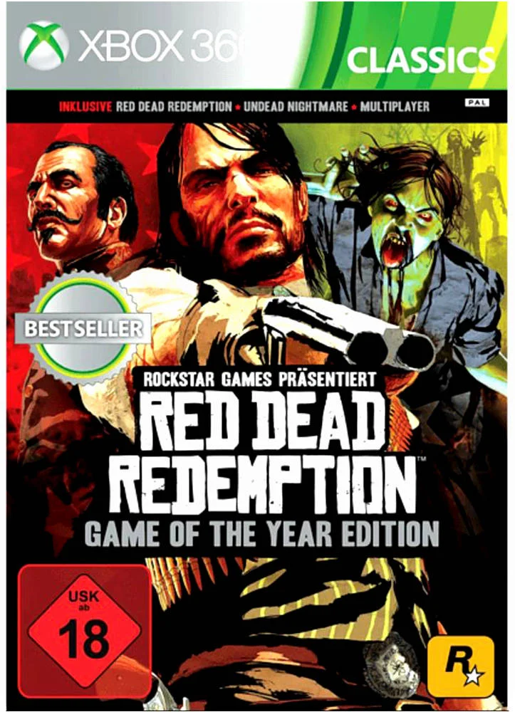 بازی Red Dead Redemption نسخه Game of The Year Classics برای ایکس باکس 360 | X1140712