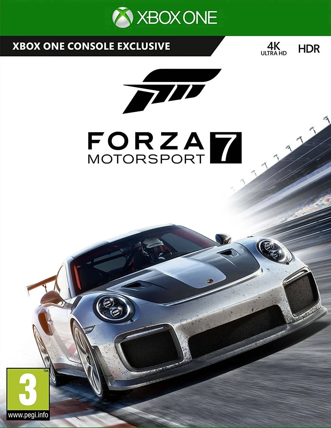 بازی Microsoft Forza Motorsport برای Xbox One، رده بندی PEGI/ESRB، ژانر مسابقه ای، چند نفره، منطقه PAL | GYK00026