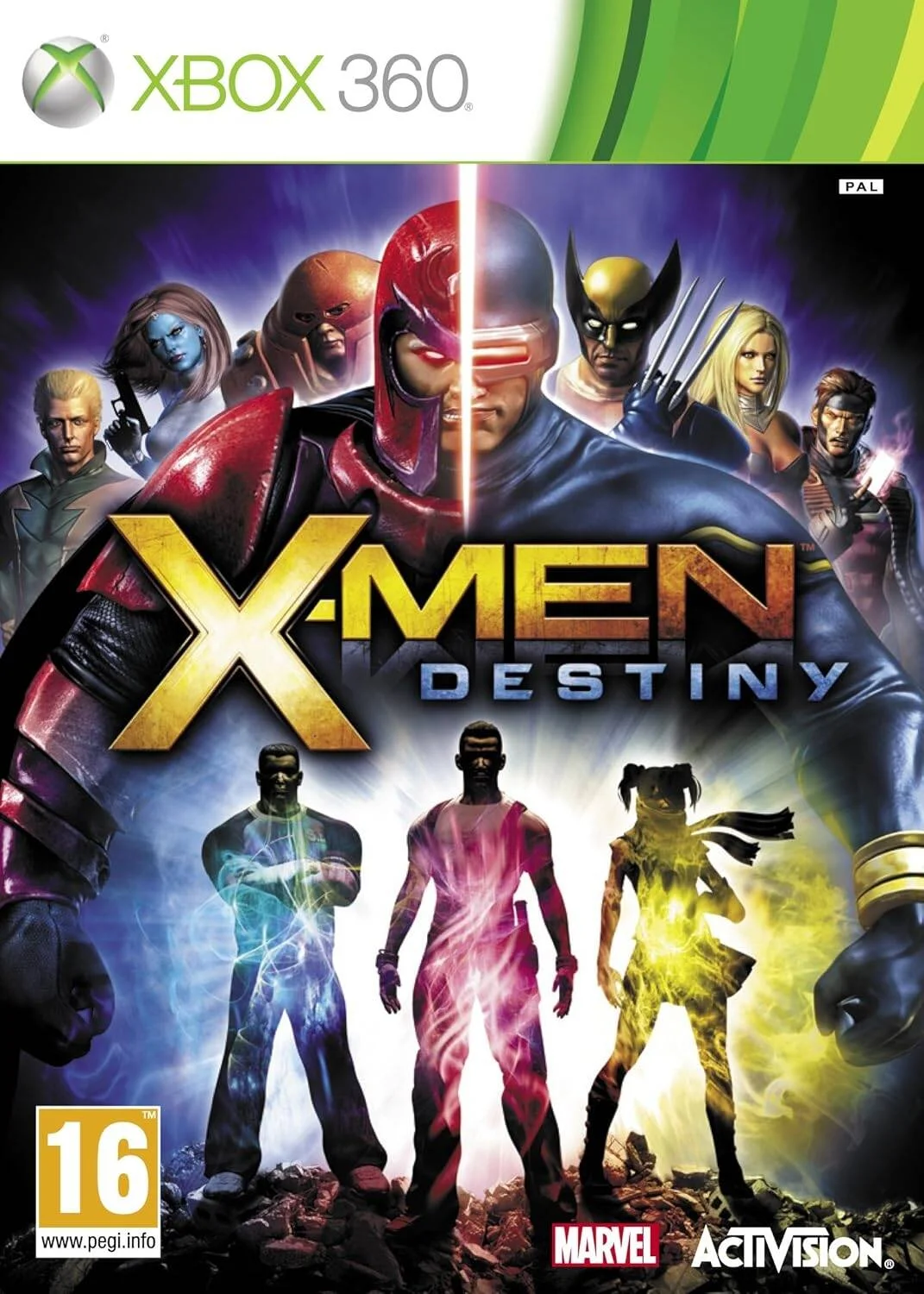 ایکس‌باکس 360 X-Men Destiny، میراث جهش‌یافته خود را در نبردی برای آینده بشریت و جهش‌یافتگان بسازید | X-Men Destiny