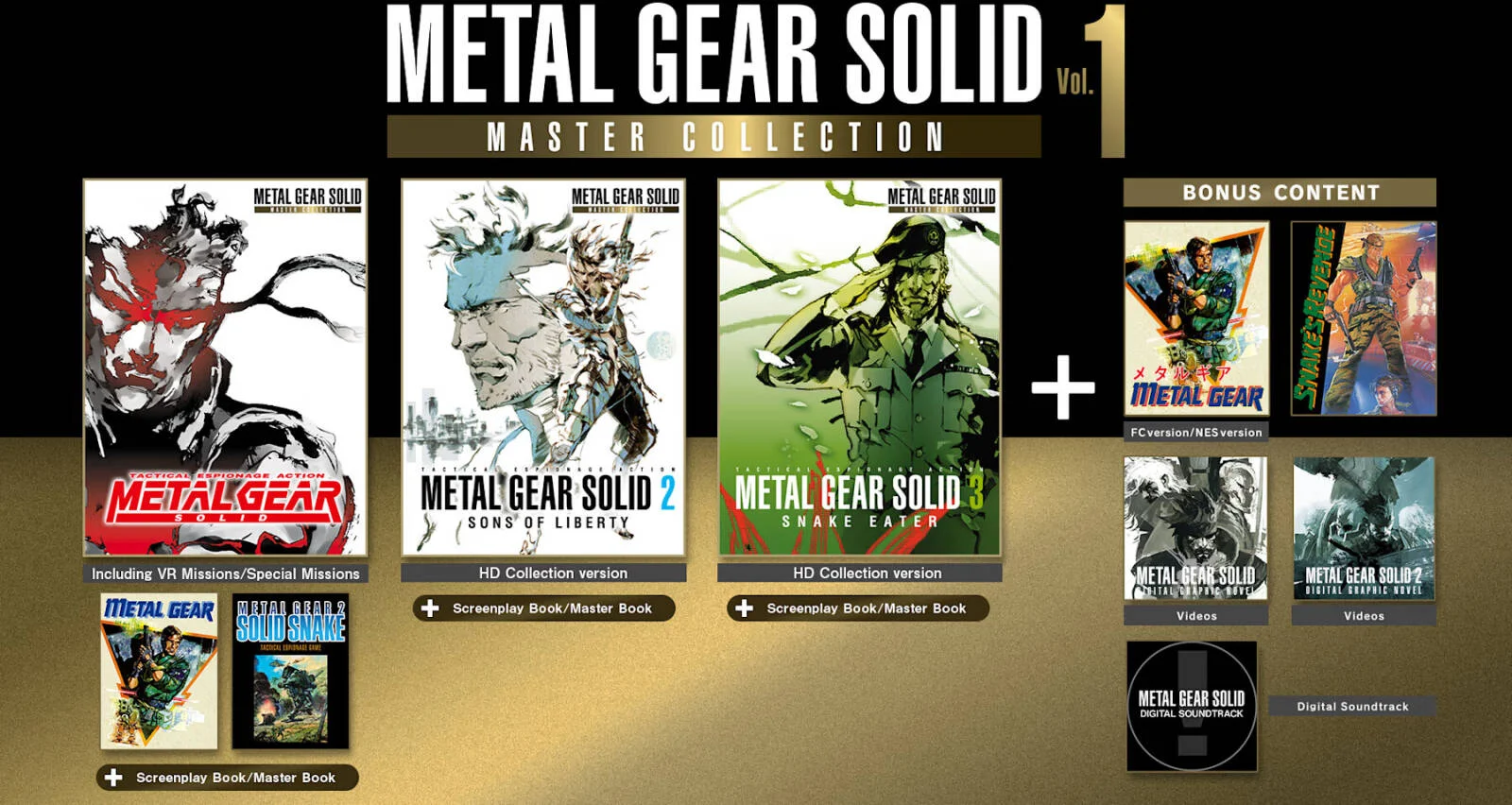 Konami Metal Gear Solid Master 1، برای نینتندو سوییچ | NS-MGSM-1