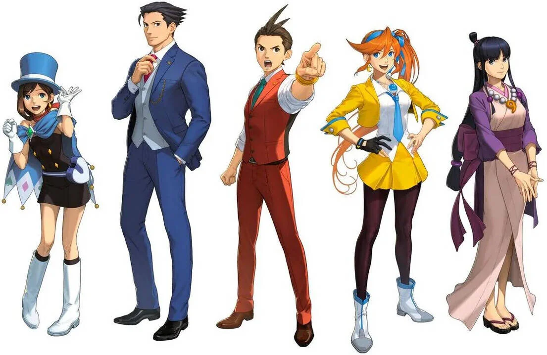 مجموعه گسترده اپیزودهای Capcom Apollo Justice، Ace Attorney Trilogy، استودیوی انیمیشن، کتابخانه هنری، سالن ارکستر، محتوای جایزه غنی، نینتندو سوییچ | NSNAAT