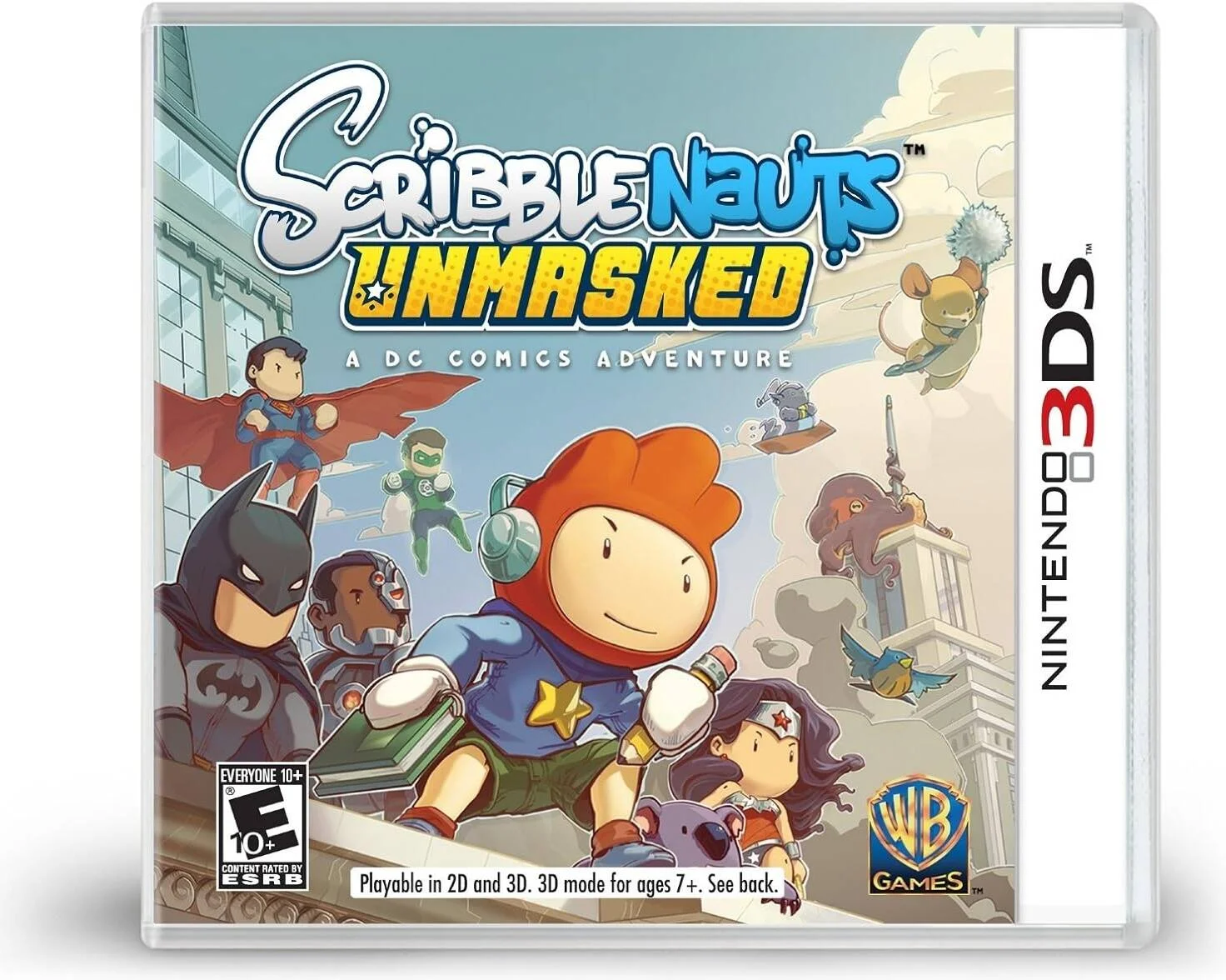 بازی Scribblenauts Unmasked - یک ماجراجویی در دنیای کمیک‌های دی‌سی - نینتندو 3DS