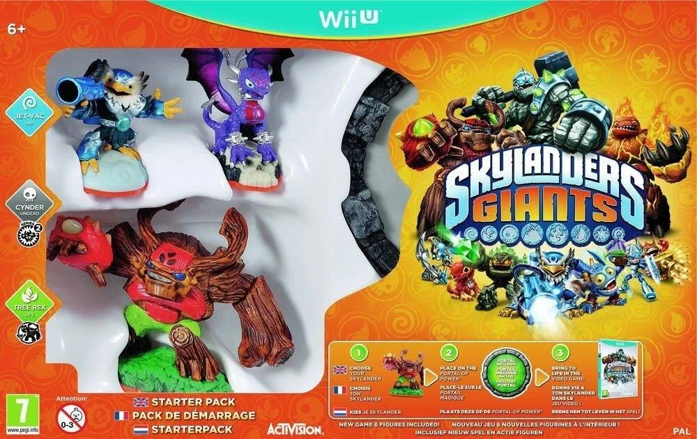 مجموعه شروع بازی Skylanders Giants اکتیویژن (Nintendo Wii U)