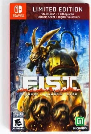 میکرویدز نینتندو سوییچ Fist Forged In Shadow Torch نسخه محدود NTSC