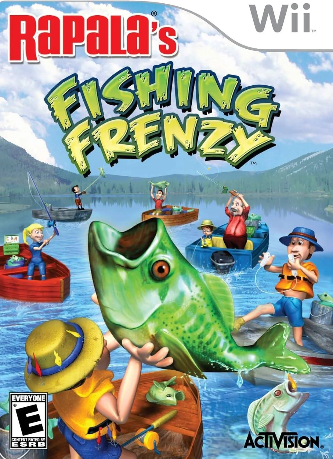 بازی اکتیویژن Rapala Fishing Frenzy - نینتندو Wii