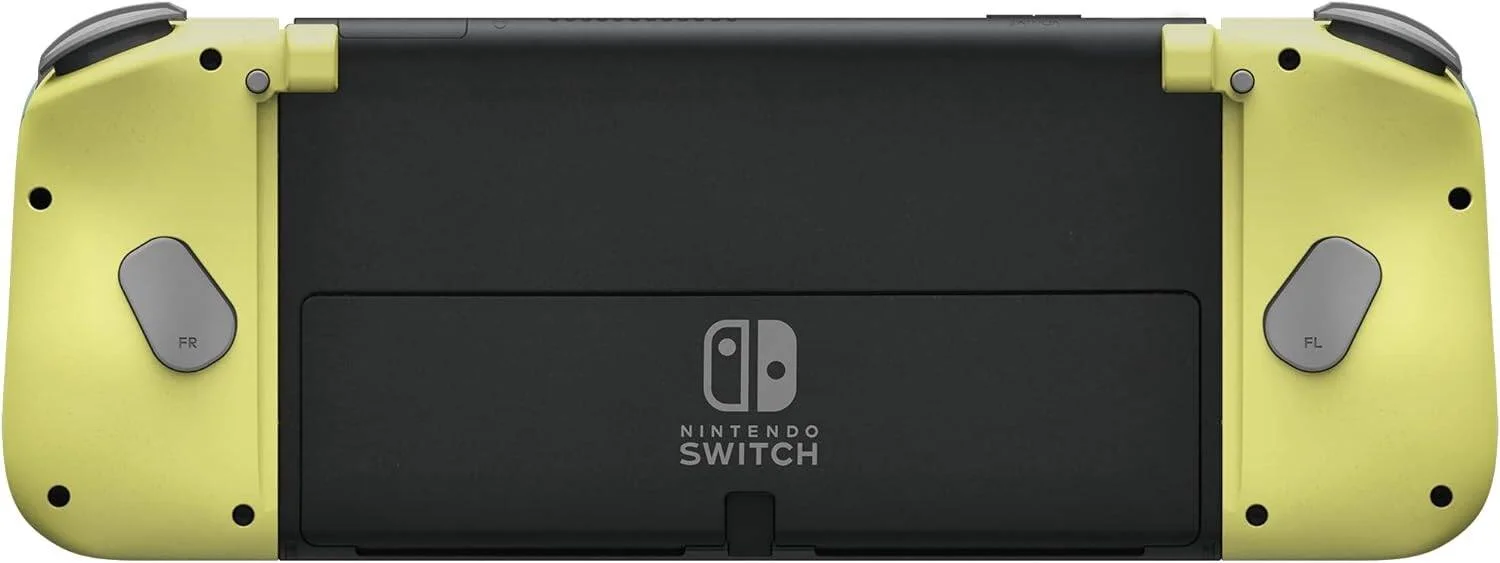 HORI Switch Split Pad Compact - خاکستری روشن و زرد، NFC