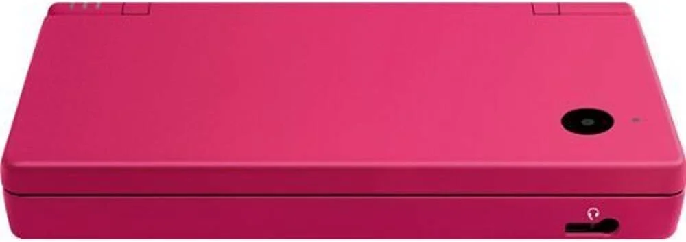 کنسول نینتندو DSi، دارای 2 دوربین حساس به حرکت، حافظه داخلی 256 مگابایتی، پشتیبانی از فایل های موسیقی با کدگذاری AAC، اسلات کارت SD، صورتی | NDSPINK