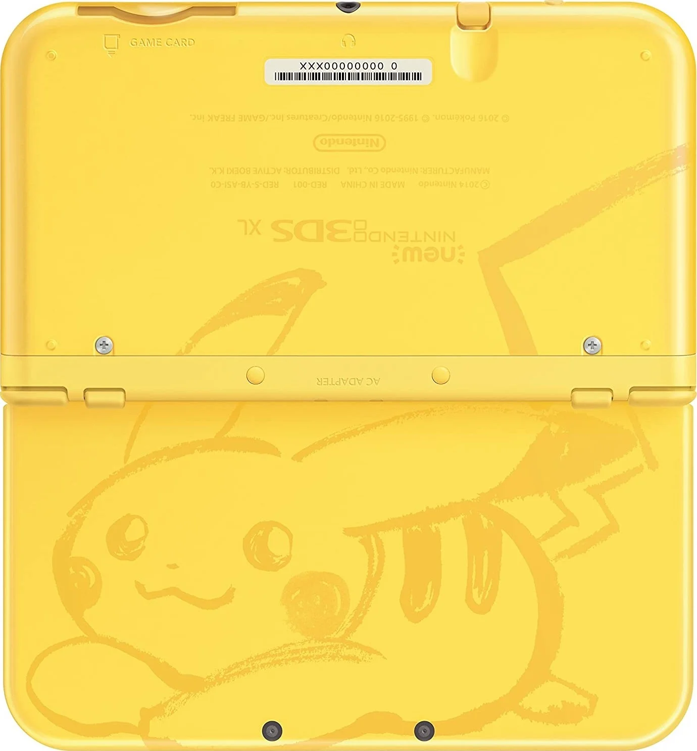کنسول بازی نینتندو New 3DS XL نسخه Pikachu - زرد | NSC010013