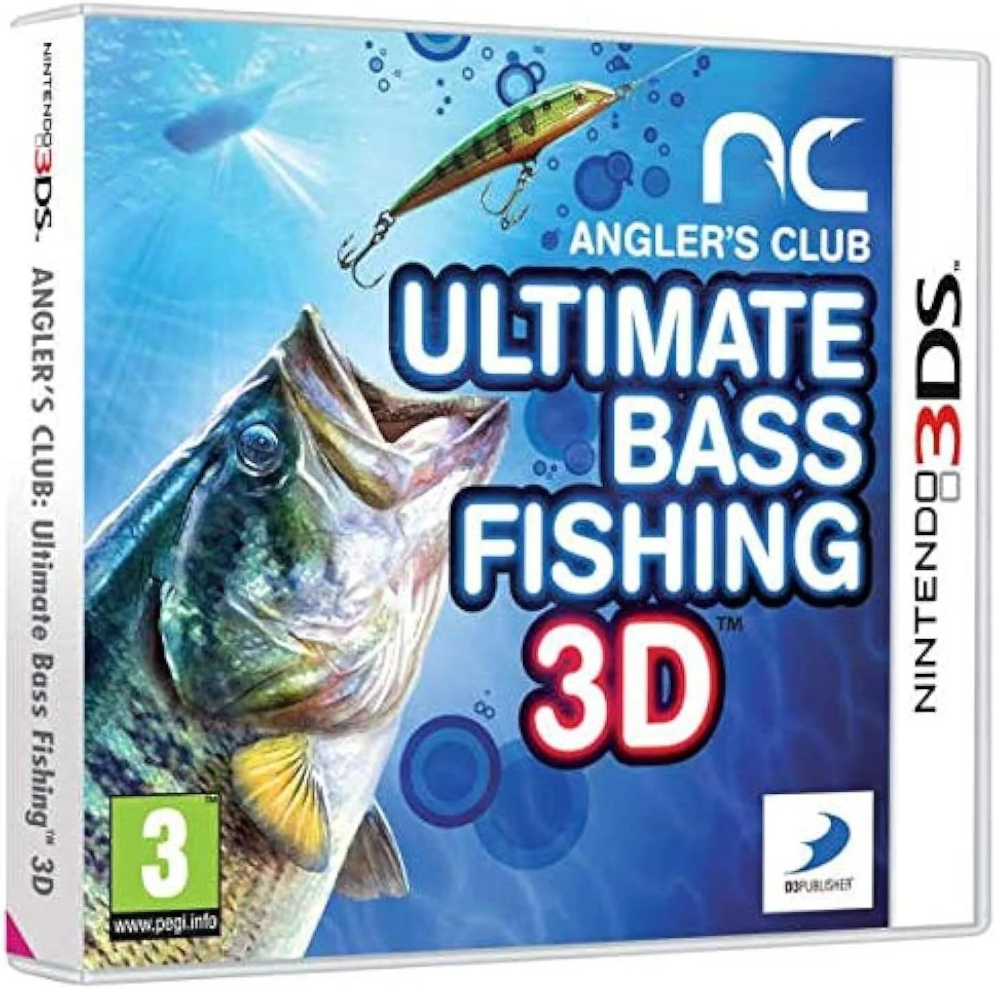 بازی ماهیگیری سه بعدی نینتندو 3DS