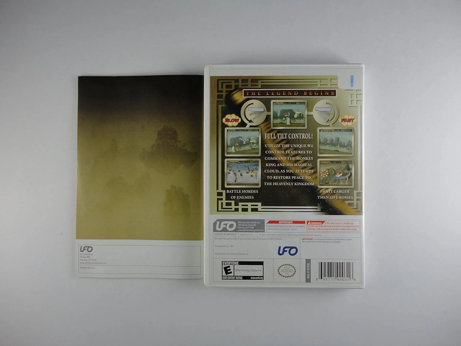 افسانه پادشاه میمون آغاز می شود - نینتندو Wii