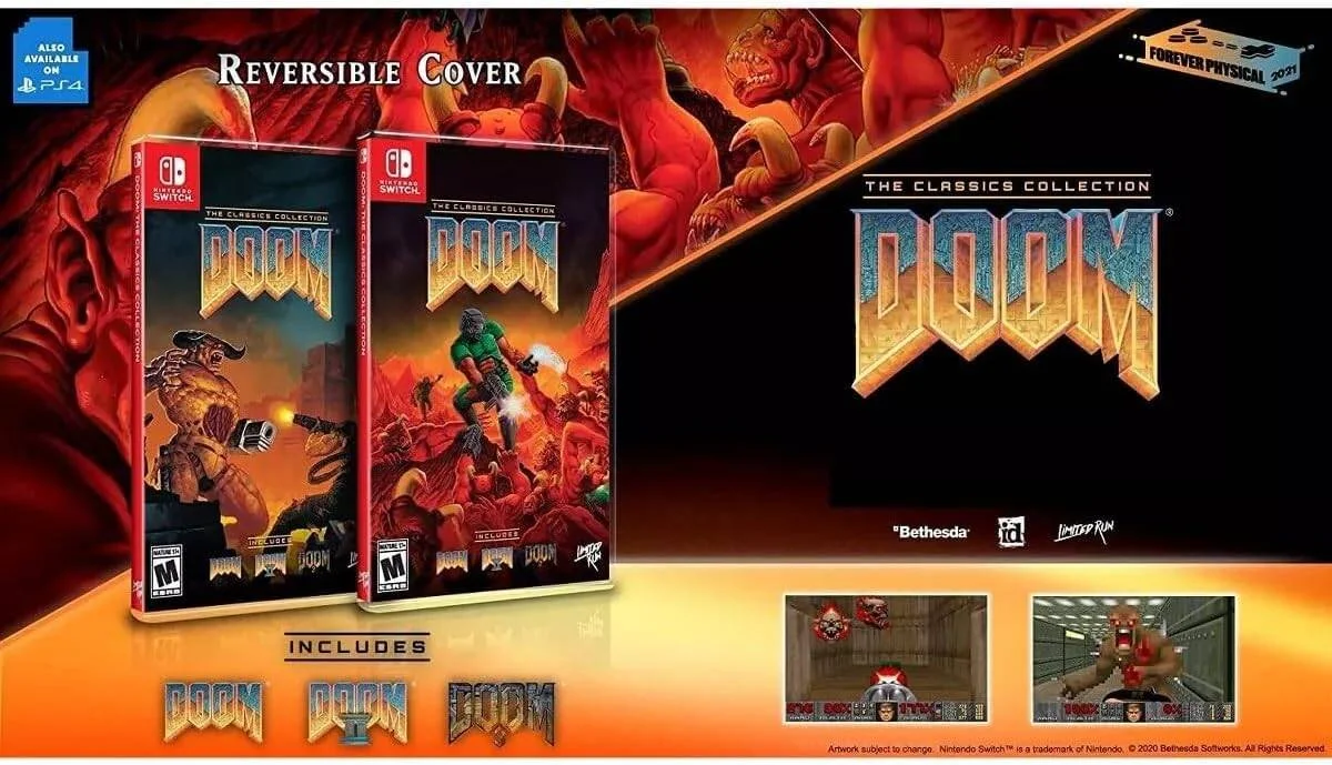 مجموعه بازی‌های کلاسیک DOOM (تولید محدود شماره ۱۰۲)