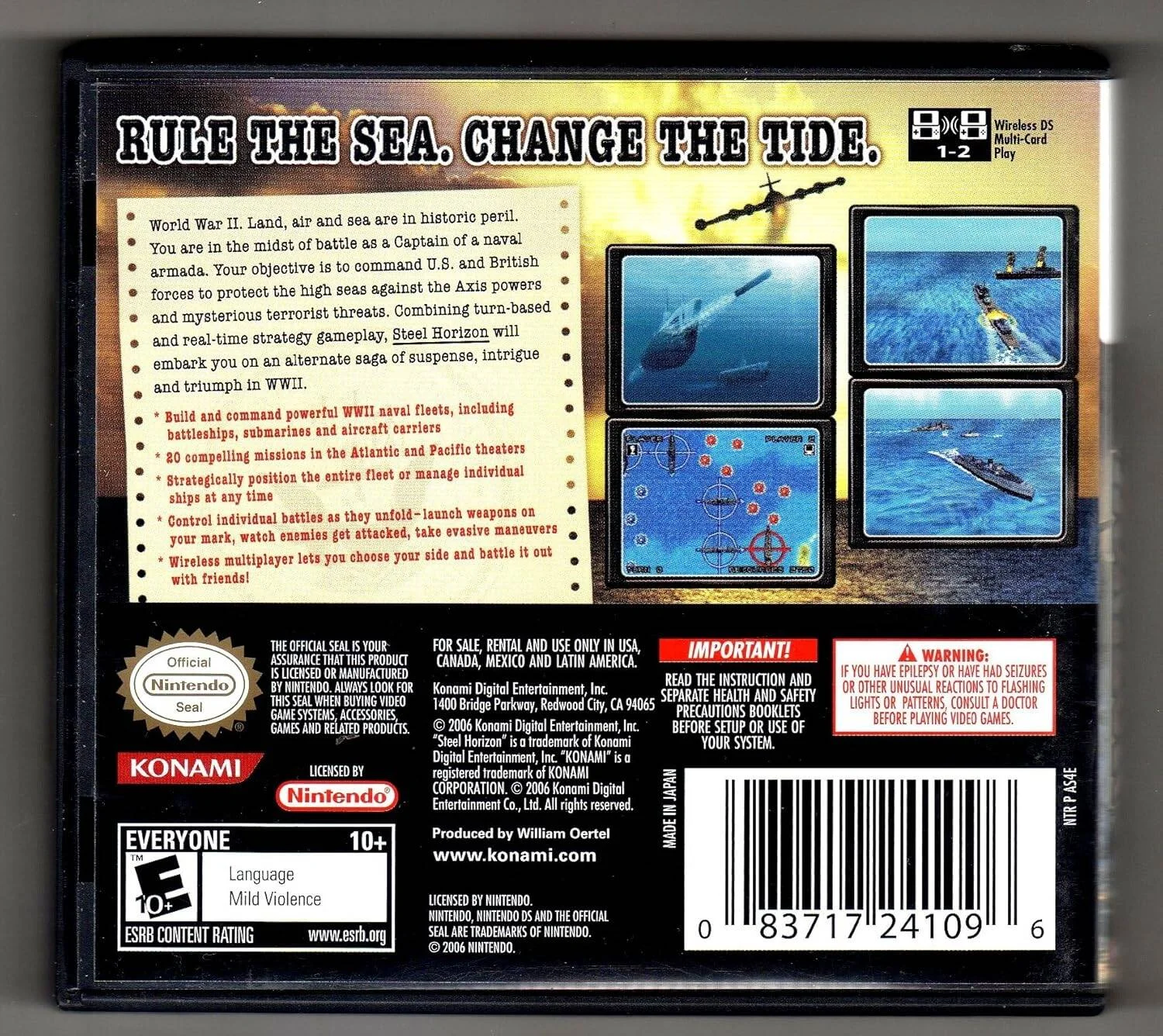 Konami Steel Horizon - نینتندو DS