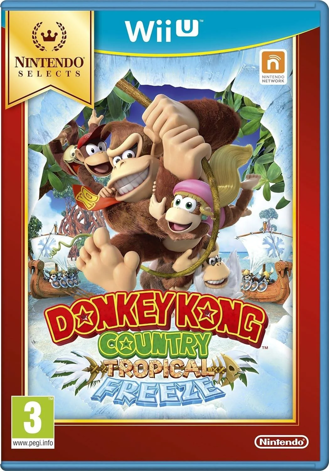 بازی نینتندو Donkey Kong Country Tropical Freeze (Selects) /Wii-U