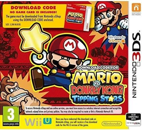 بازی نینتندو ماریو در برابر دانکی کونگ تیپینگ استارز (Pal) 3DS